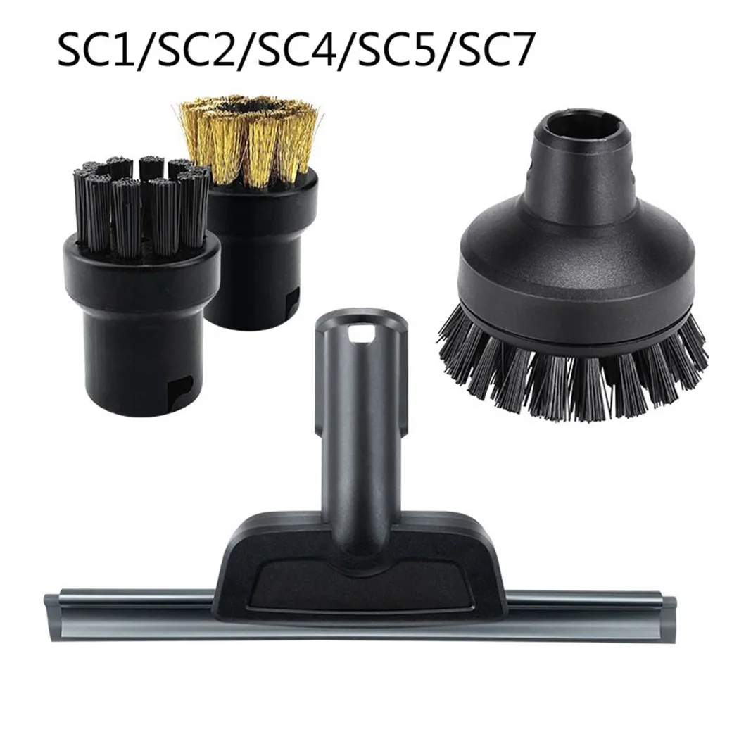 

Steam Cleaners Round Brush For Karcher Cleaning Machine SC1 SC2 SC7 CTK10 CTK20 Brush Head Kit Household Cleaning Tools