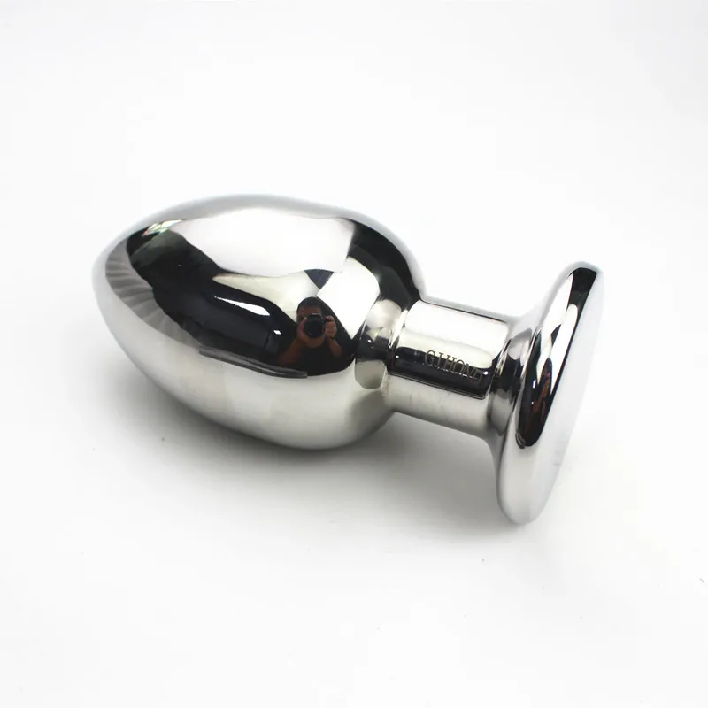 Solid Anal Plug Bolt Fist Sex Toys Stainless Steel Backyard Butt Anus Dilator Female Male Massager Device HH34 | Красота и здоровье