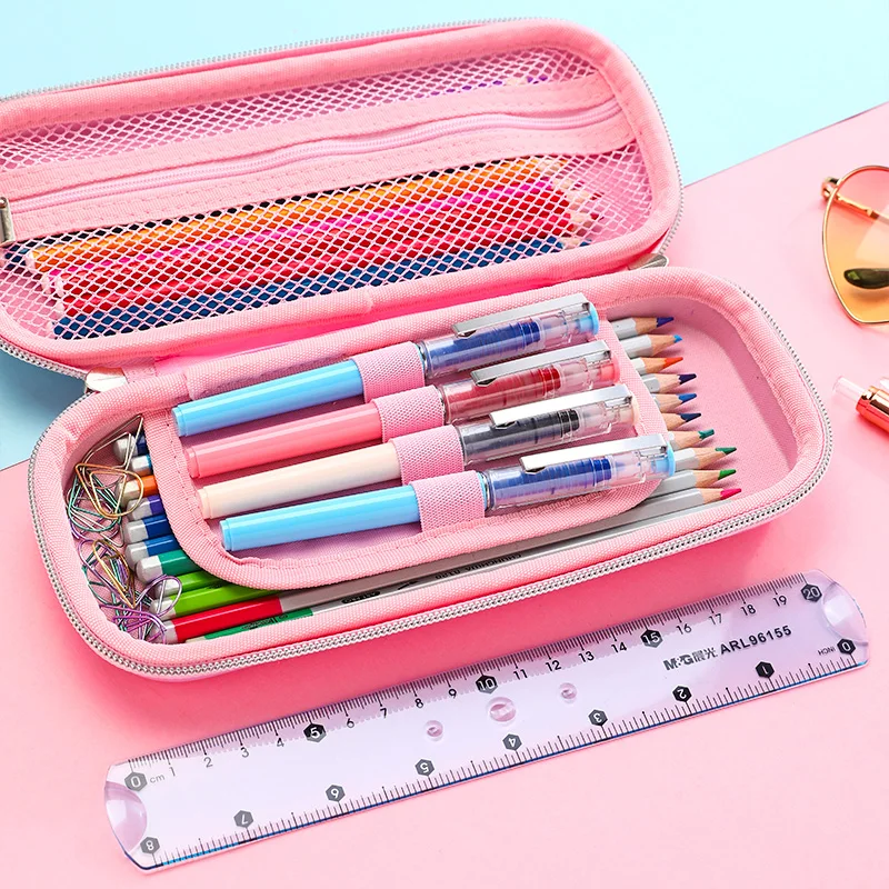 Большой EVA 3D мультфильм Карандаш чехол для мальчиков и девочек с надписью Big пенал