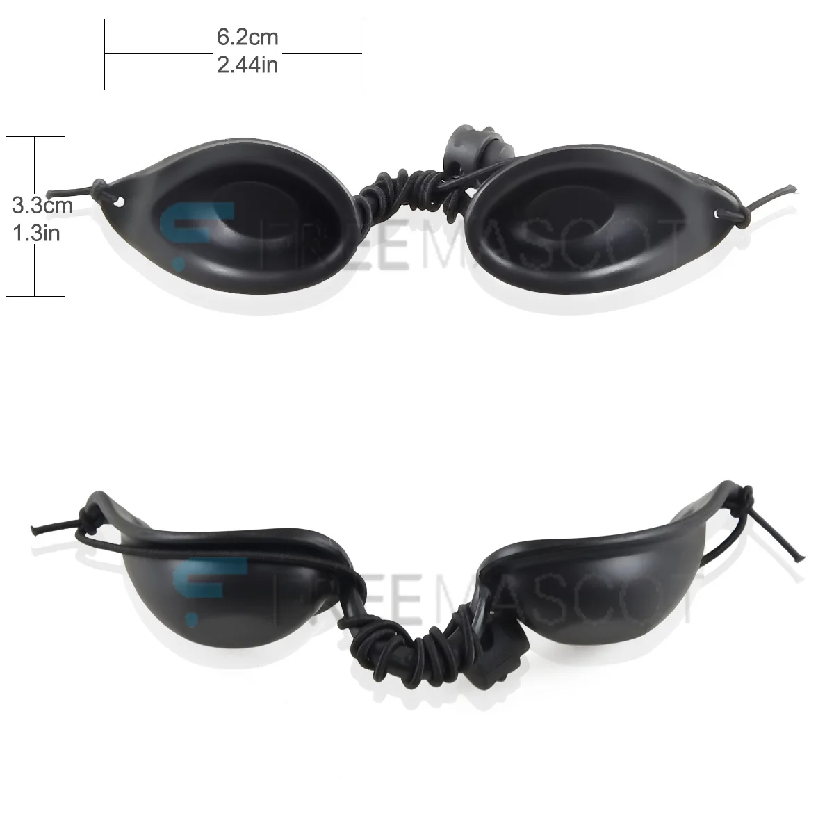 CWLASER Patient Eyewear UV to IR Eyepatch Laser Safety Eye Cover for Beauty (черный) | Лампы и освещение