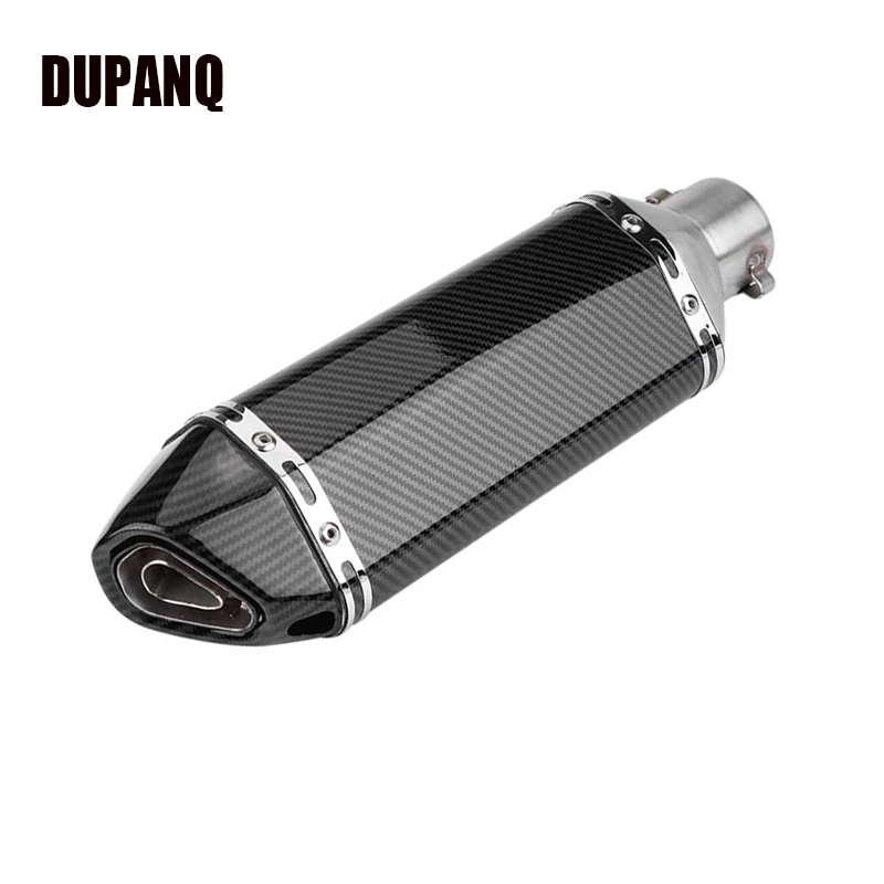 

Motorcycle Carbon Fiber Acrapovich Exhaust Pipe Muffler For ZX6R Z900 CBR1000 GSXR1000 Nmax CB400 ER6N GY6 ATV Dirt Bike Scooter