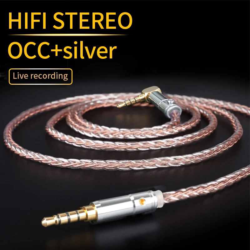 Высококачественный аудиокабель Todn с Hi-Fi разъемом 3,5 мм, оплетка OCC, Автомобильный Кабель AUX 3,5 мм для телефона, MP3, Автомобильная гарнитура, динамик