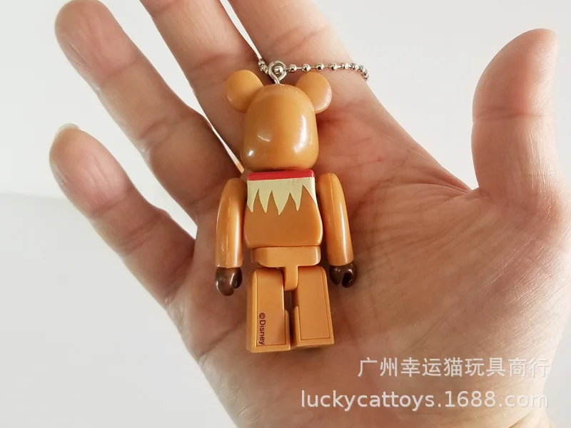 

Lomo Bearbrick 100% Building block bear Violent bear Pendant doll figure Animal squirrel model toys