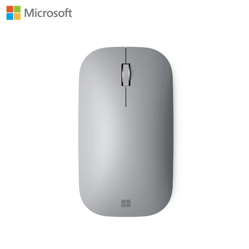 Серебристый Обновленный Производитель: microsoft Surface go Bluetooth мышь Bluetrack ноутбук Настольный 1000 dpi мышь - Цвет: Серебристый