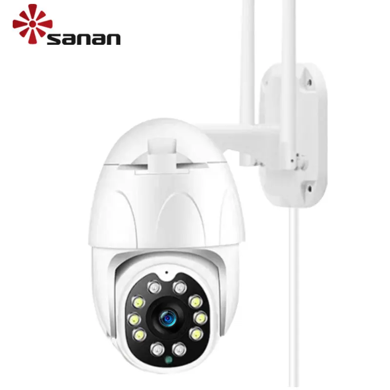 SANAN Автоматическая слежения IP камера PTZ WIFI беспроводная наружная IP67 25 метровая