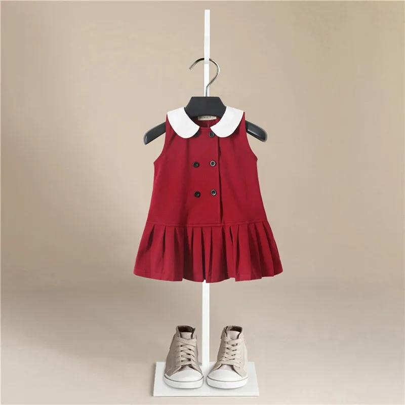 Baby Girls Dresses Clothes Kids Cotton Beach Patchwork Summer Brand Children Clothing Toddler Girl Dress 1-5Years | Детская одежда и