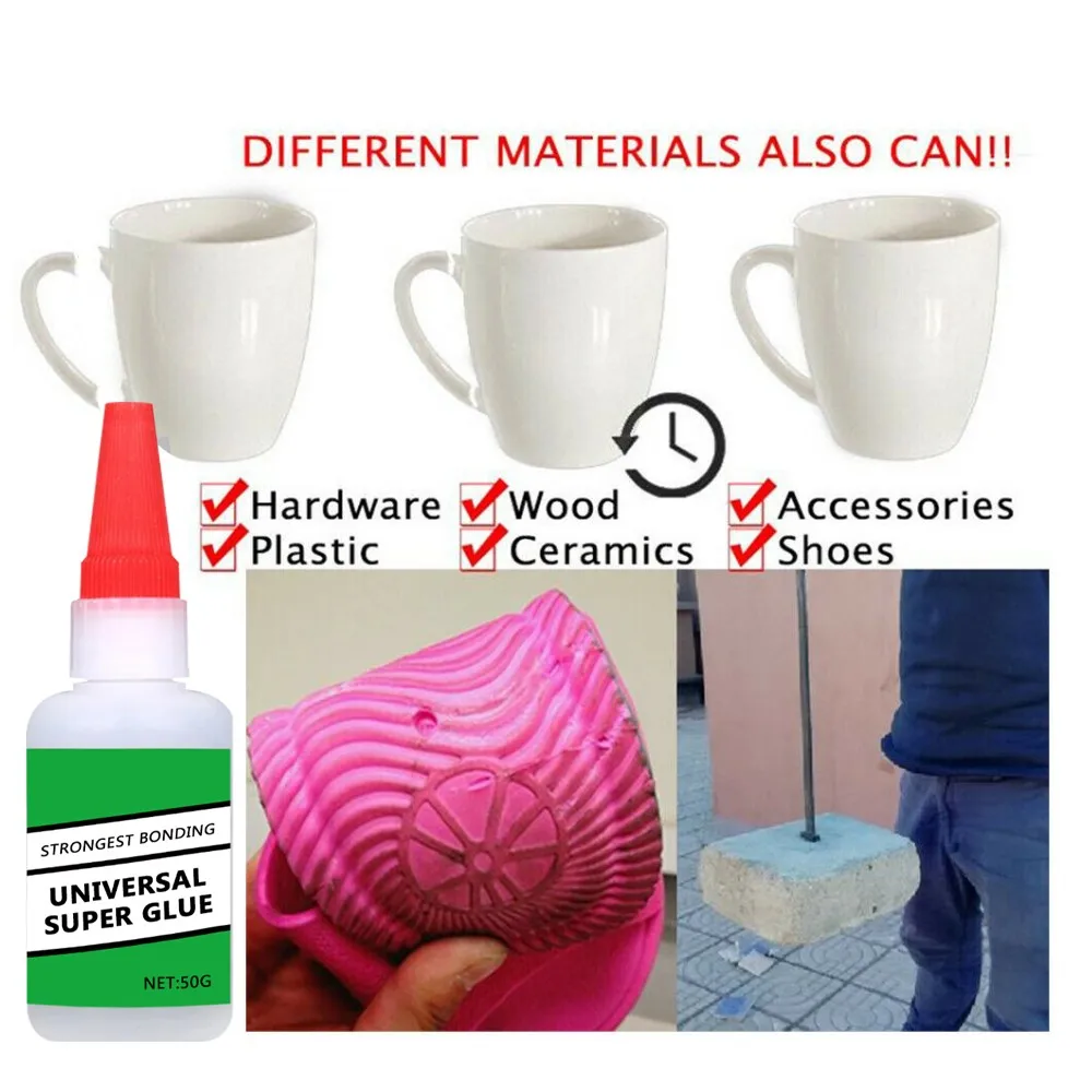 50 мл Универсальный водонепроницаемый клей прочный пластиковый для смолы