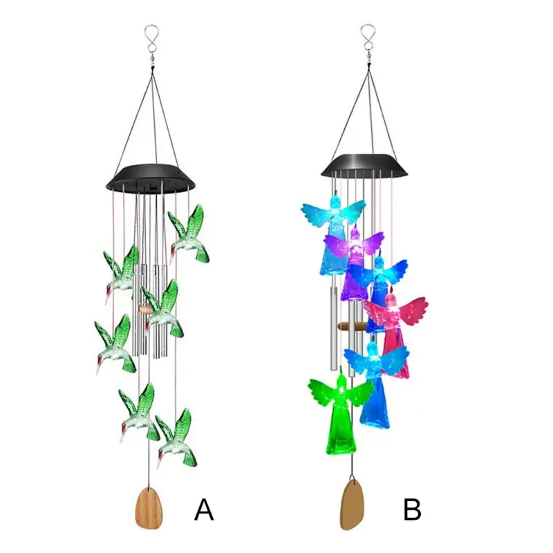 

100% New High Quality Bird Wind Chime For Wall Window Hanging Ornaments Tubes Wind Chime Bells Hanging Living Bed Home Decor