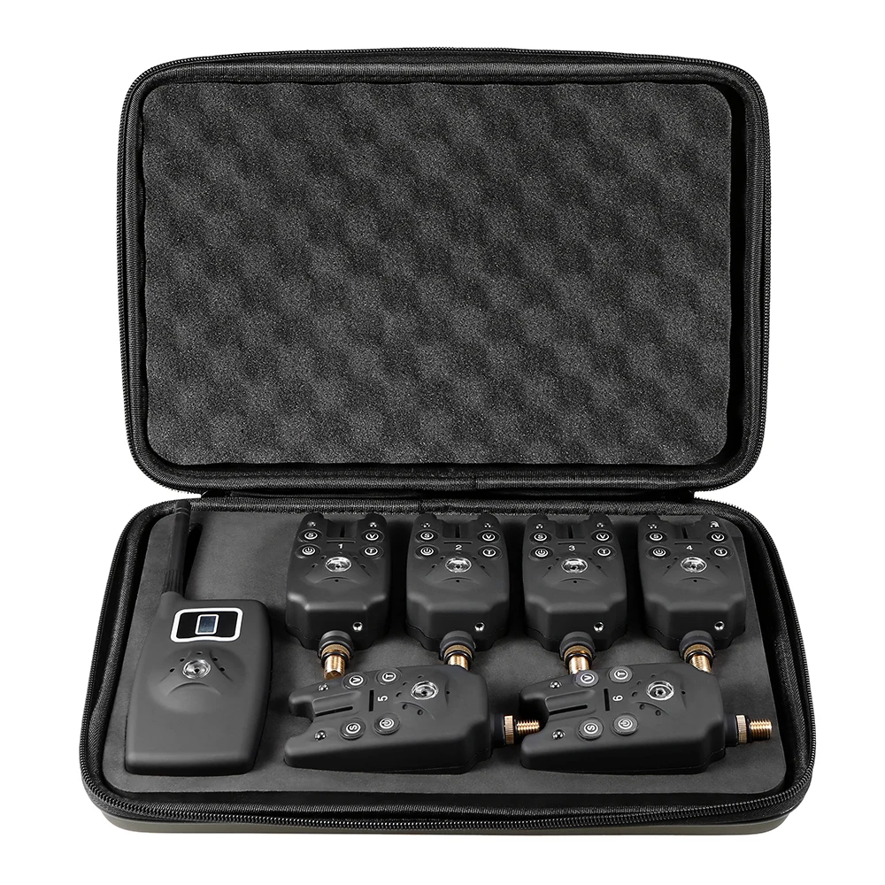 сигнализатор поклёвки Lixada беспроводной набор сигнализаций для ловли рыбы