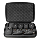 сигнализатор поклёвки сигнализатор поклёвки Lixada беспроводной набор сигнализаций для ловли рыбы, цифровой набор сигнализаций для рыбалки, светодиодный индикатор сигнала тревоги, оповещение о звонке, рыболовные снасти