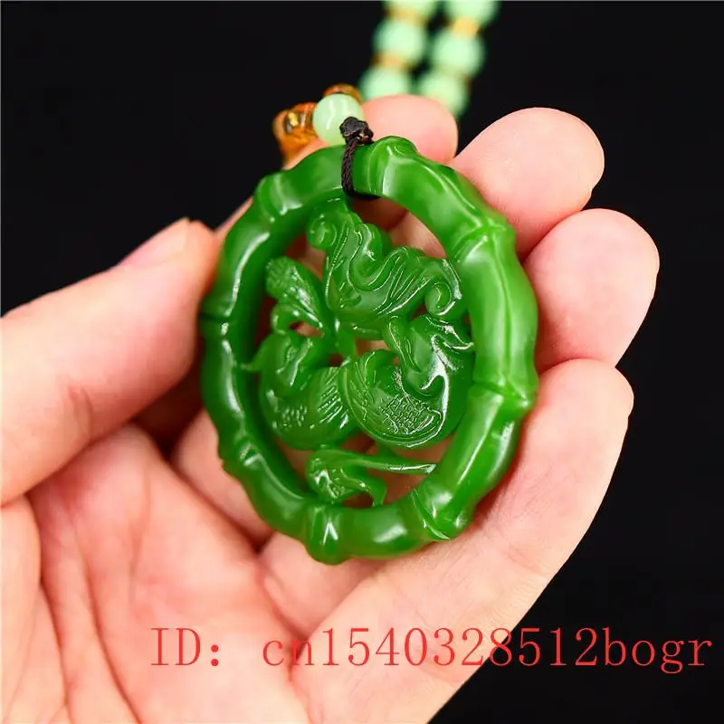 Нефритовый Кулон в виде птицы подарки резной амулет ожерелье ювелирные изделия