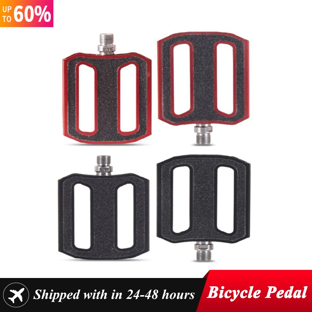 

New Seal Bearings Bicycle Bike Pedals Aluminum Alloy Road Bmx Mtb Road Pedals Flat Platform Bicycle Parts Cycling Accessories
