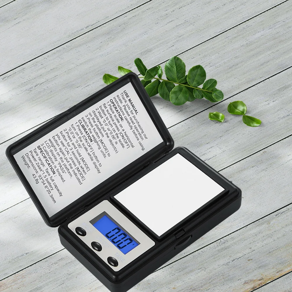 Мини цифровые весы электронные Карманные 0 01 г 100 500 медицины лабораторные ключи