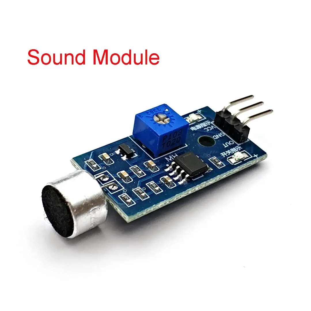 Модуль датчика звукового обнаружения микрофона для Arduino|module sensor|module sound sensormodule |