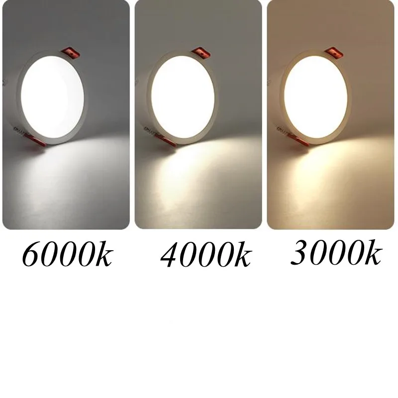 Приглушаемый антибликовый Светодиодный Светильник направленного света 7 Вт 9 12 15