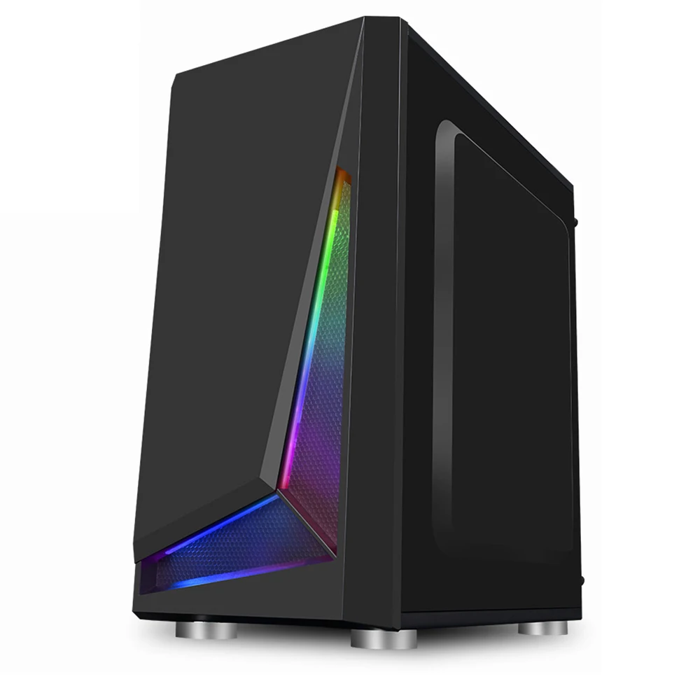 Игровой чехол IXUR Mid Tower MicroATX для ПК панель из закаленного стекла вход/выход