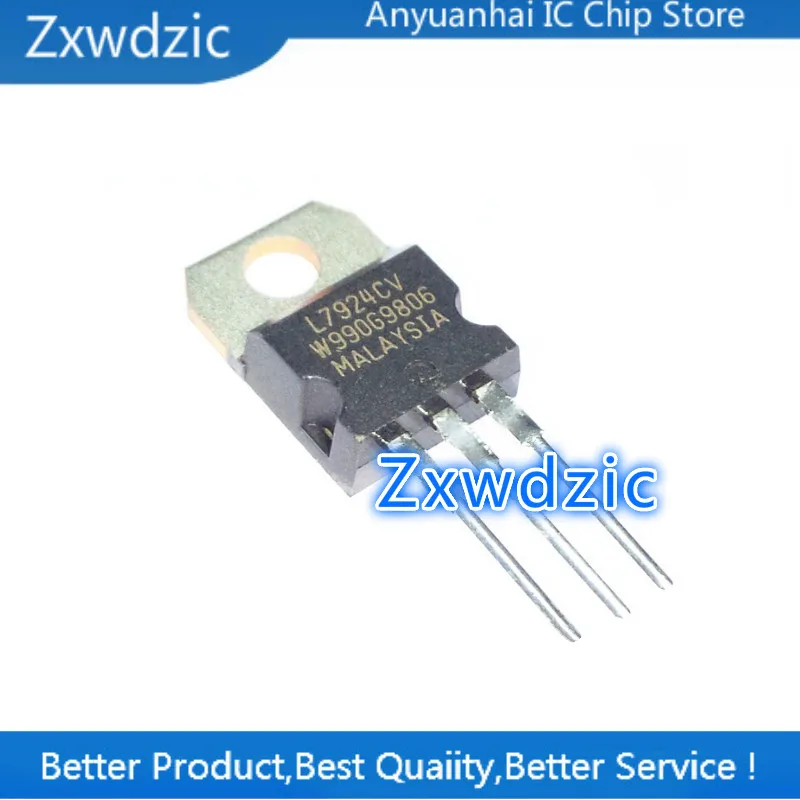

10 шт. L7924CV TO-220 L7924 TO220 7924CV 7924