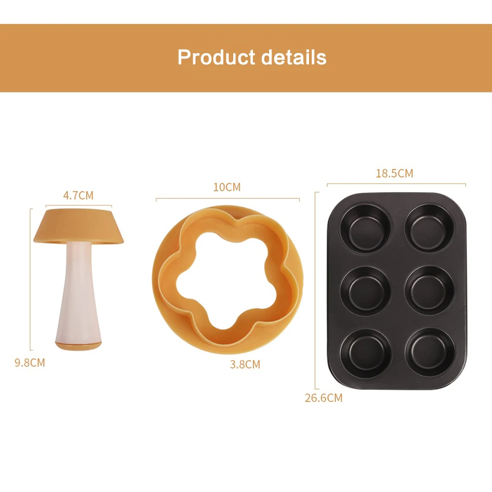 

1PCS Cake Cup Moulder Biscuits Mould Cake Baking Tools Art Cutter Flower Cupcake Mold Round Dough Cookie Cutter Set Stamper