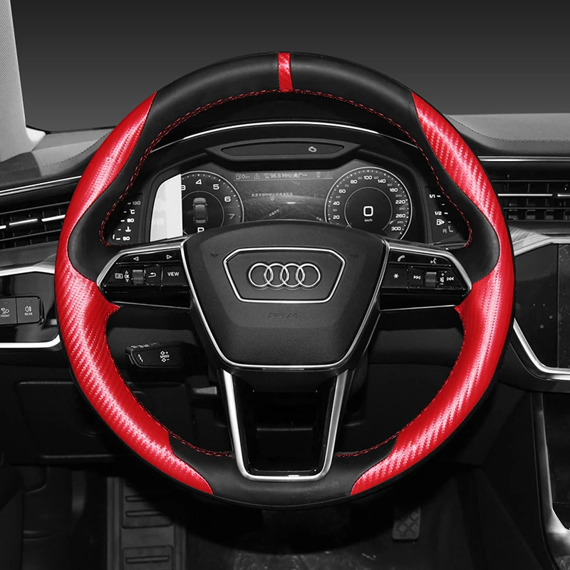 

Кожаный чехол на руль для Audi A4L / A6L / Q3 / Q7 / q5l / A3 / A5