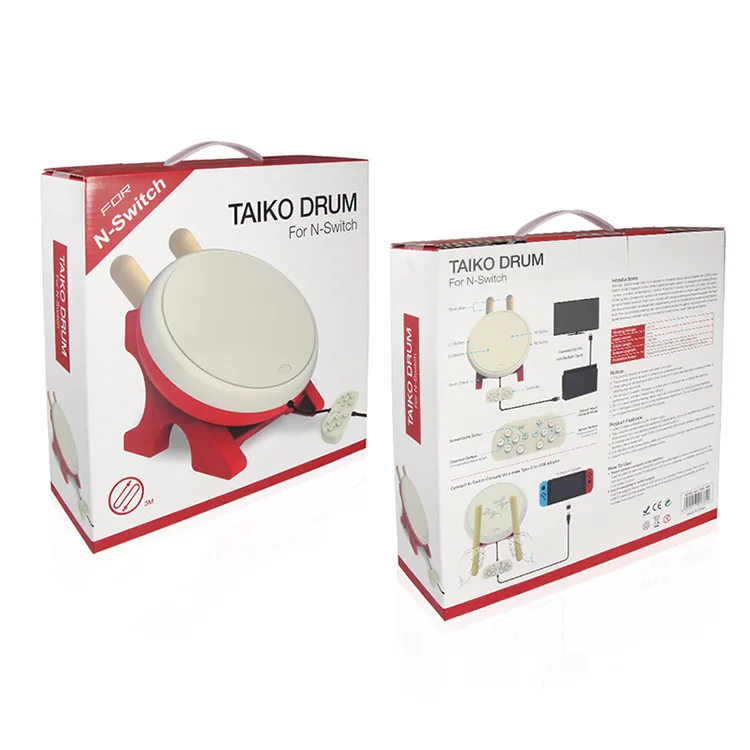 Игровой барабан с датчиком движения для телевизора Kinect видеоигр Тайко ручной