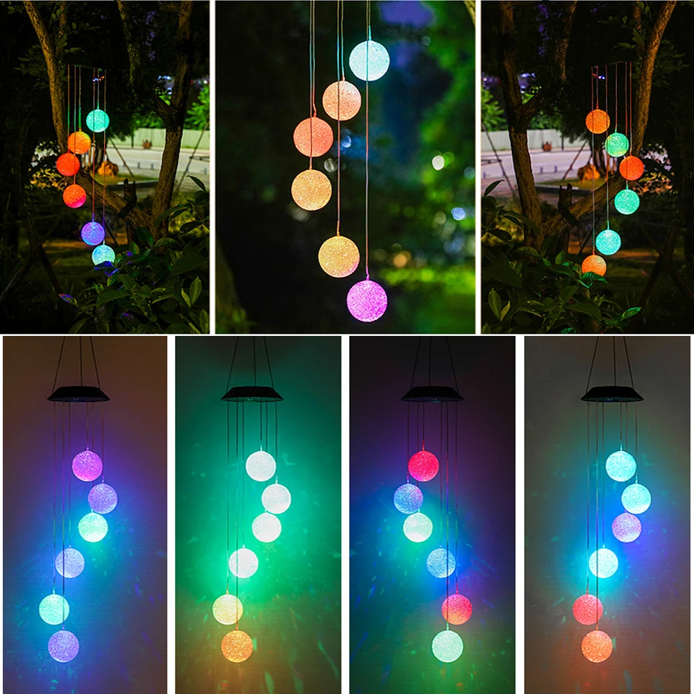 Лампа на солнечной энергии ветра сыпучий песок Цвет изменение бабочки СИД RGB