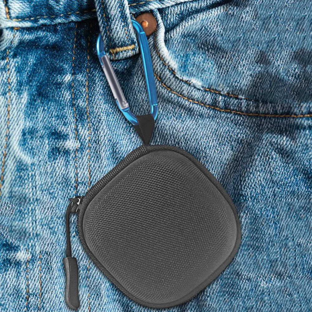 

2020 NEW EVA Zippered Case For Galaxy Buds Live Headphones Case Bluetooth Earphone Case Headset Protective Cover With Hook