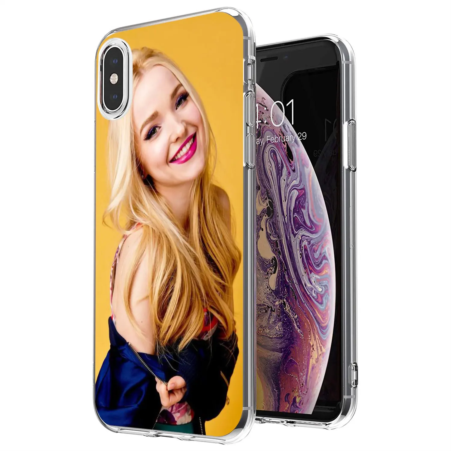 Мягкий чехол для Samsung Galaxy Note 2 3 4 5 8 9 S2 S3 S4 S5 Mini S6 S7 Edge S8 S9 Plus соевая Луна милая девушка