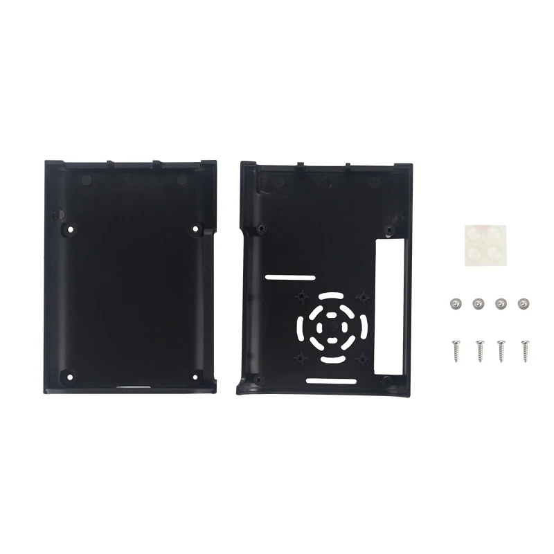 Новый прозрачный корпус Raspberry Pi 4 из АБС-пластика черный корпуса совместимый