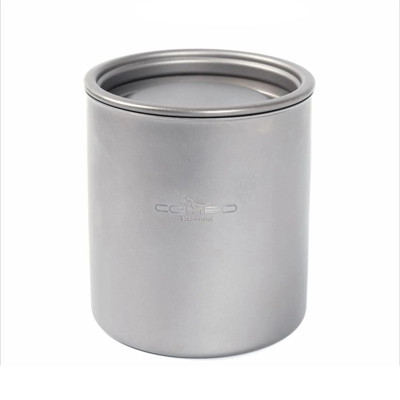 

350ml Titanium Double Layer Anti-scalding Tea Cup With Filter Cover Mug Tea Maker Tea Mesh Infuser With Strainer For Camping