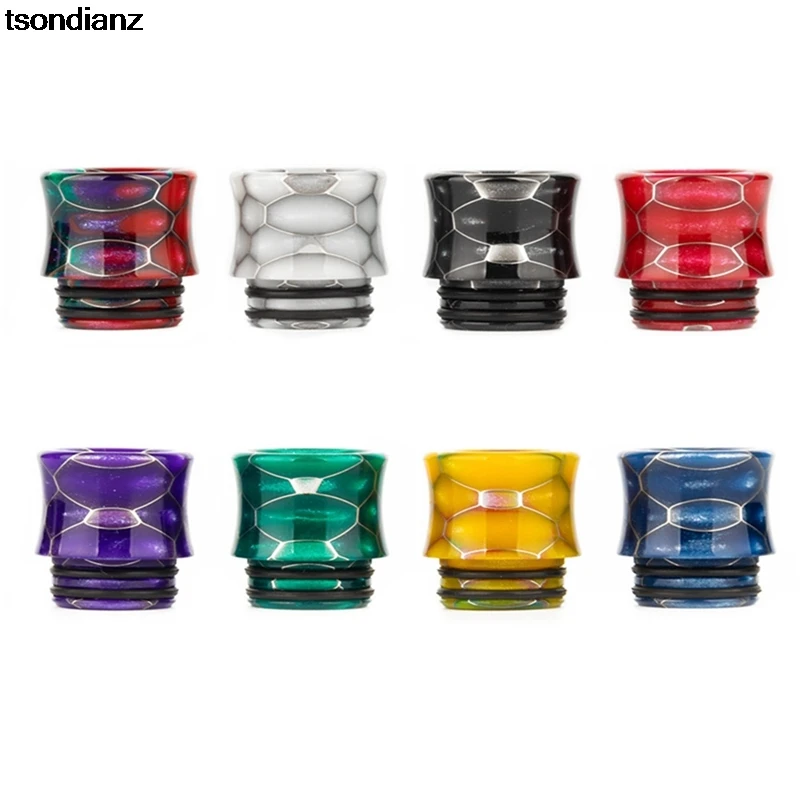 

Replacement Wide Bore Epoxy Honeycomb 810 Drip Tip Mouthpiece For FreeMax TWISTER 80W FireLuke 2/uforce T1 T2/innokin Plex