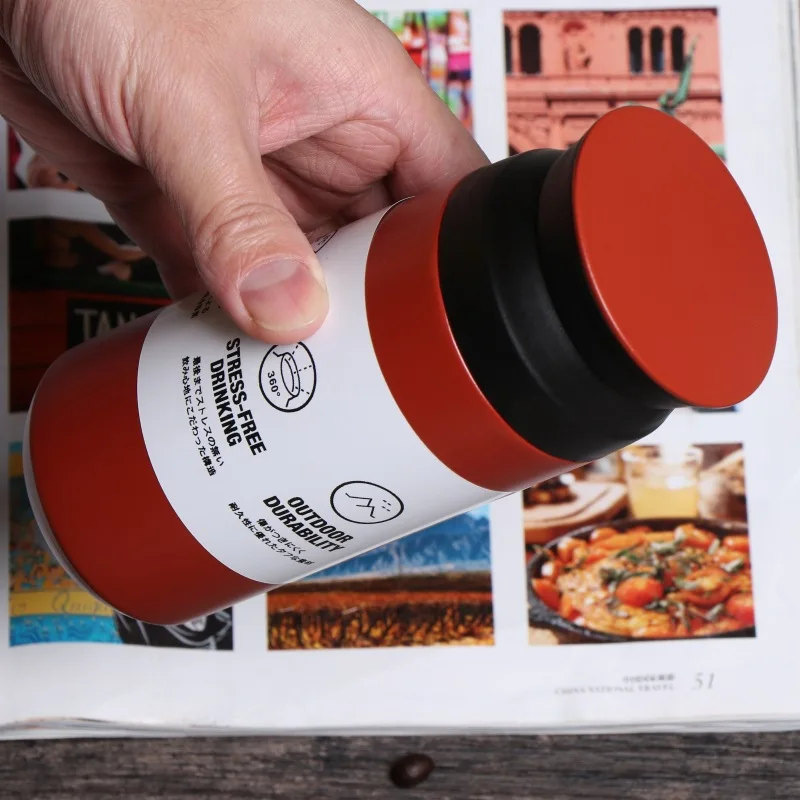 Компактный термос кружка бутылка вакуумные фляжки из нержавеющей стали