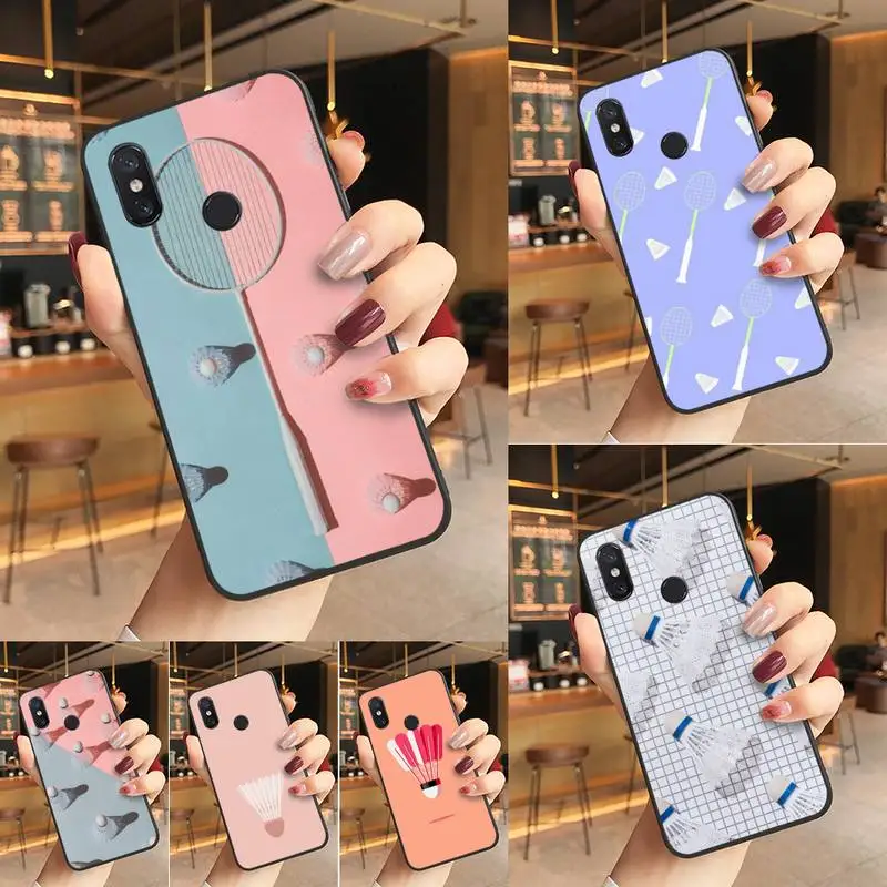 Милый чехол для телефона Babaite в виде бадминтона Redmi note 8 8Pro 8T 6pro 7A 6A Xiaomi mi 9|Бамперы| |