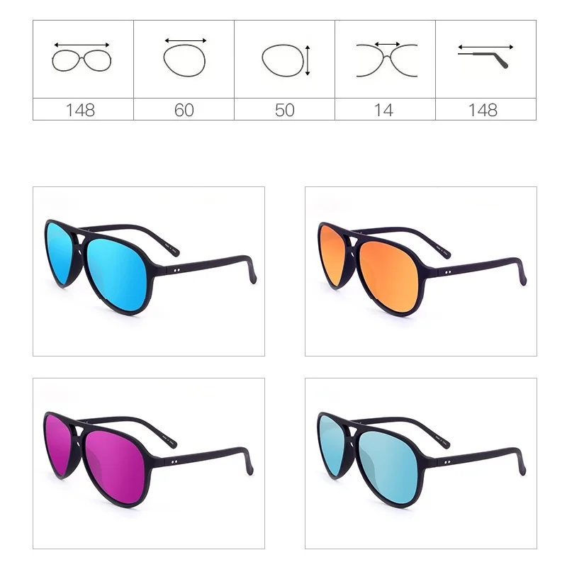 Zerosun TR90 солнцезащитные очки мужские поляризационные для мужчин и женщин