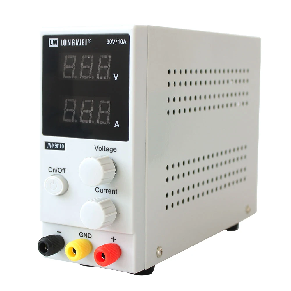 Новый источник питания постоянного тока со светодиодным дисплеем 30 в 10 А|30v 10a|dc
