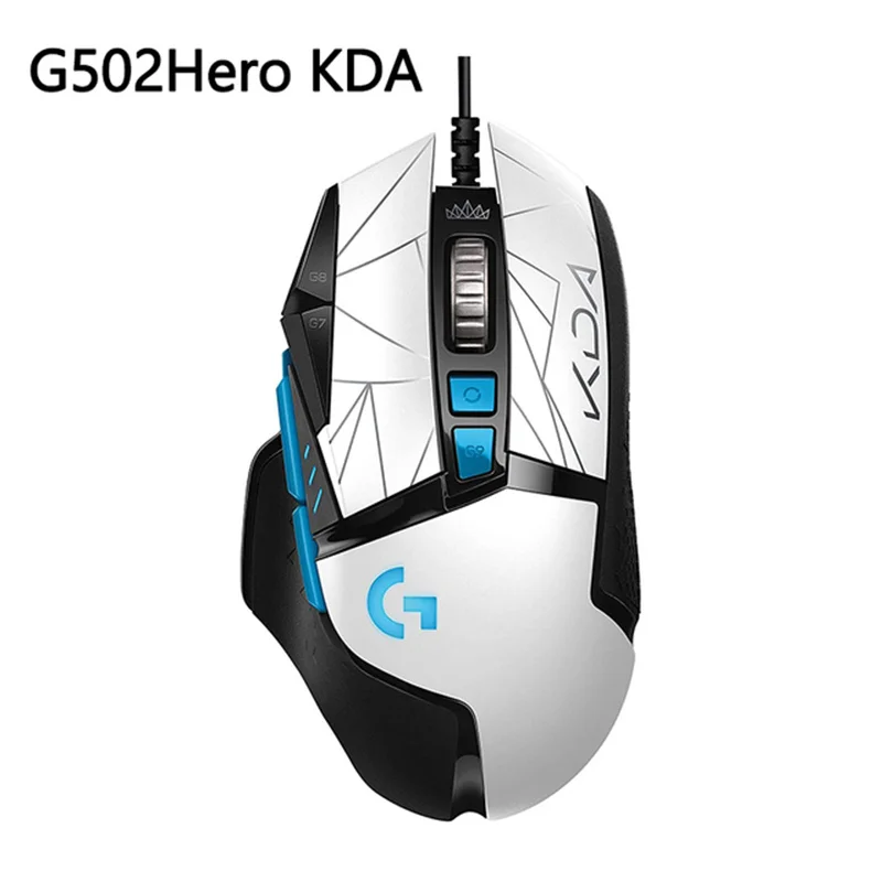 Большая Акция! Мышь Logitech HERO/KDA/SE Проводная игровая мышь LIGHTSYNC RGB 25600 DPI USB для
