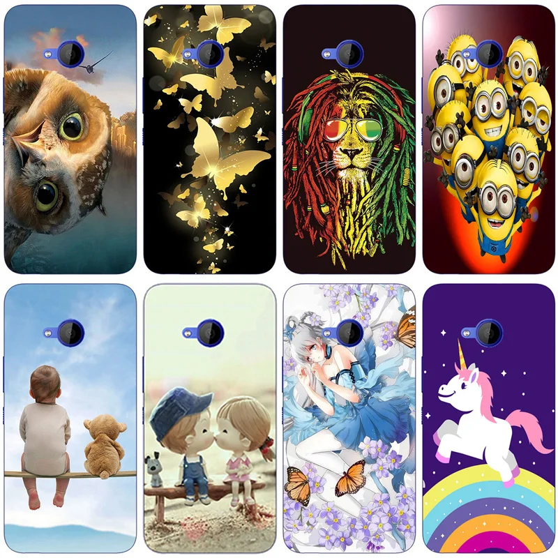 Чехол для телефона из ТПУ с цветочным принтом HTC U11 Life чехол сотового 5 2 дюйма