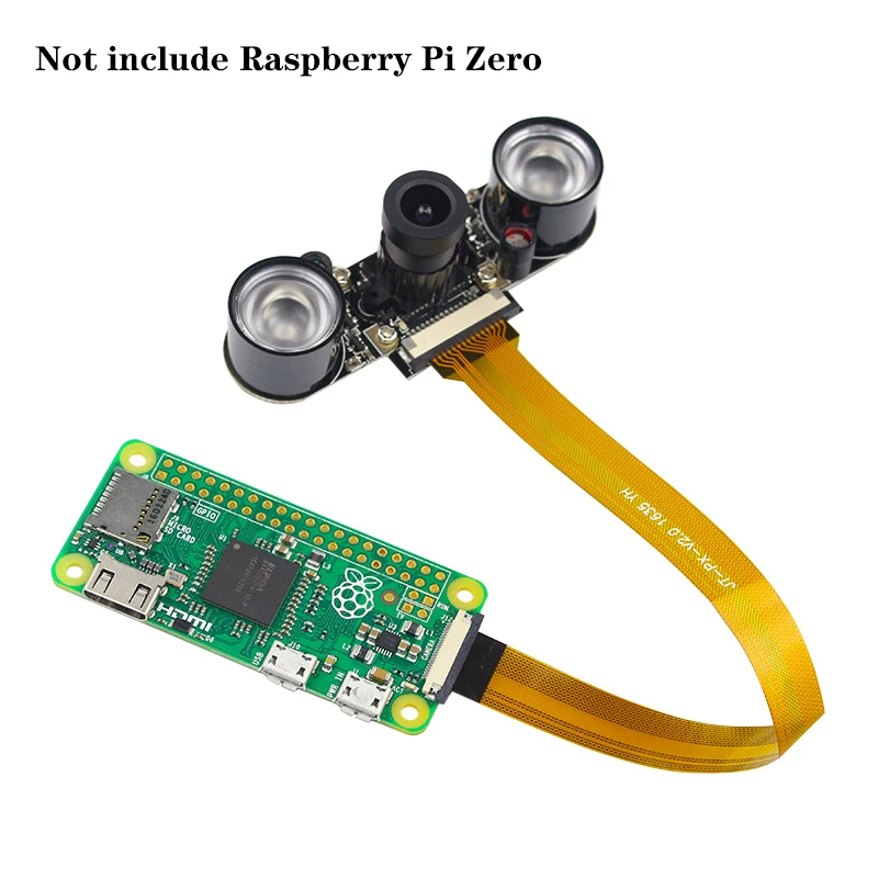 Камера ночного видения Raspberry Pi с кабелем IR Lighting для 4 3 Model B 4B 3B + Zero W V1.3|Аксессуары