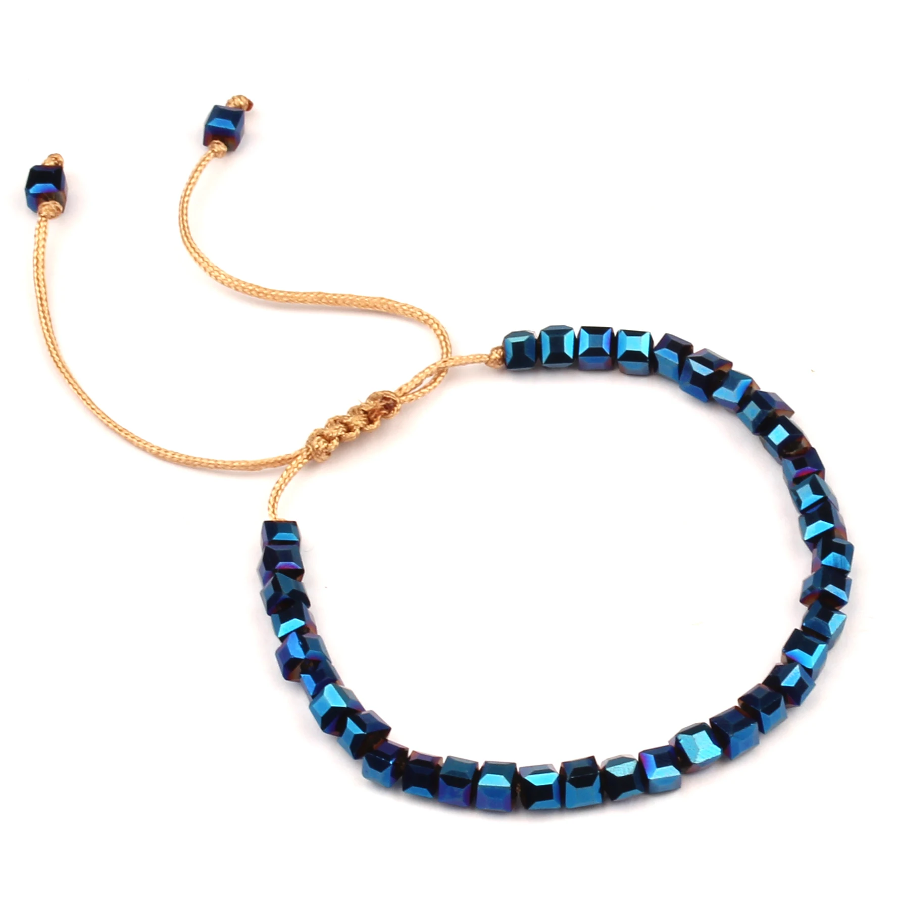 Новый модный стиль женский браслет стеклянные хрустальные браслеты подарки