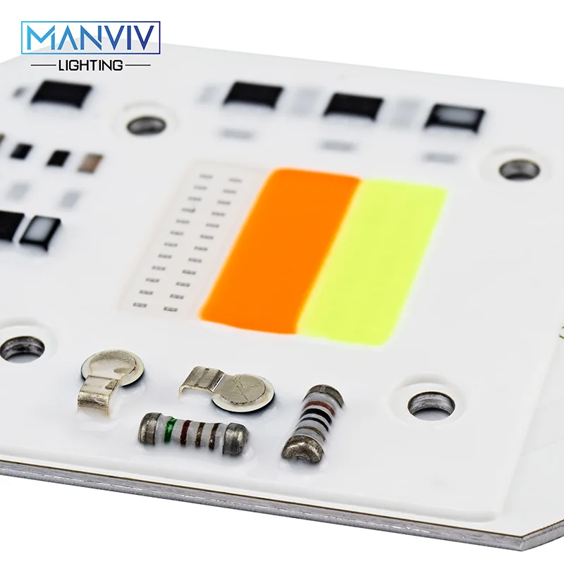 Светодиодный COB Чип 30 Вт RGB Smart IC чип без необходимости драйвера AC220V светодиодный
