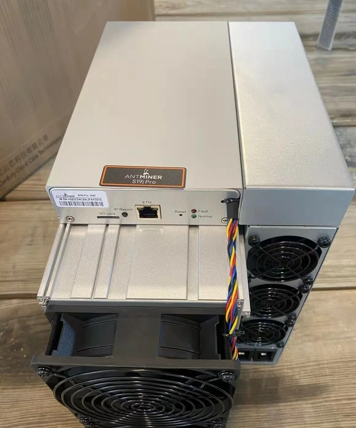 S19JPRO 104T Новый Asic Bitmain Antminer Mining S19j Pro Sha256 алгоритм 3068 Вт с блоком питания | Компьютеры