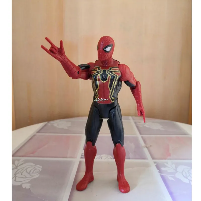 6 &quotмстители супергерой паук человек Питер Бенджамин Паркер с светодиодный свет