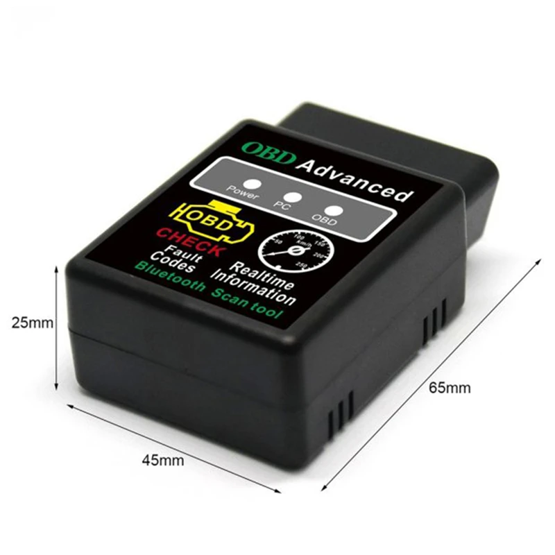 ELM327 V1.5 HH OBD 2 OBDII бензиновые автомобильные аксессуары Bluetooth Android Torque/ПК