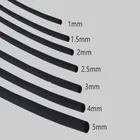 Термоусадочная трубка 5 млот 2:1, черная, 0,8 мм, 1 мм, 1,5 мм, 2 мм, 3 мм, 3,5 мм, 4 мм, 5 мм, 6 мм, 7 мм, 8 мм, 9 мм, 10 мм, диаметр сделай сам, для ремонта разъемов