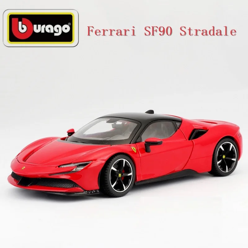 

Литой Автомобиль Bburago 1:24 SF90 Stradale B494