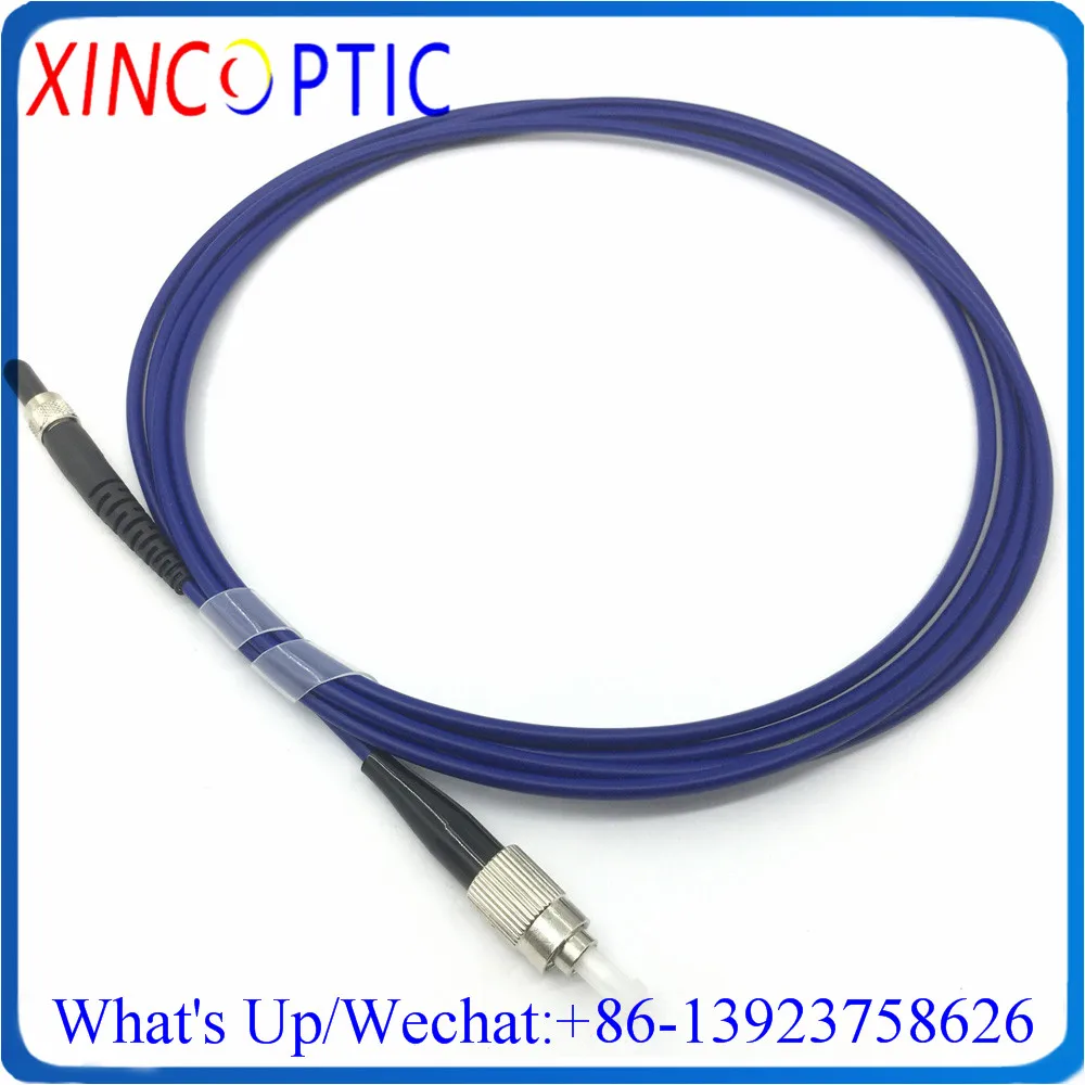 SUH100 SMA-FC 105/125 US-VIS 200-1100nm 0.22NA 1/2/3/5M Silica металлический стержень 100um