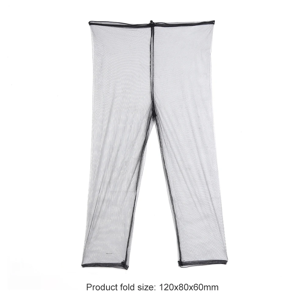 

1 Pair Anti Bug Mosquito Net Pants Summer Bug Protection Mesh Pants for Outdoor Fishing Hiking Camping