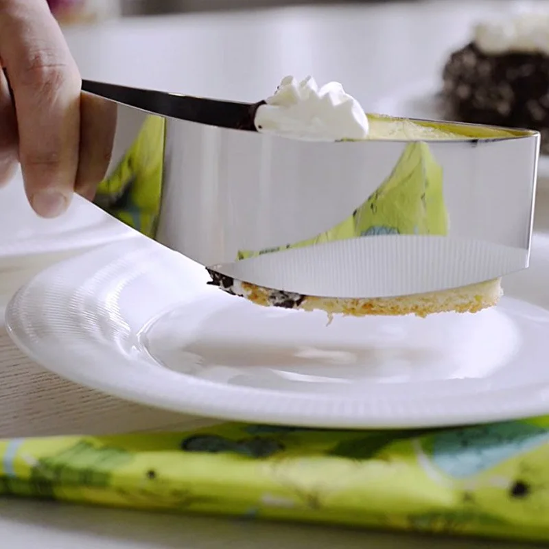 1 шт. Новый слайсер из нержавеющей стали для пирога серверные резаки торта