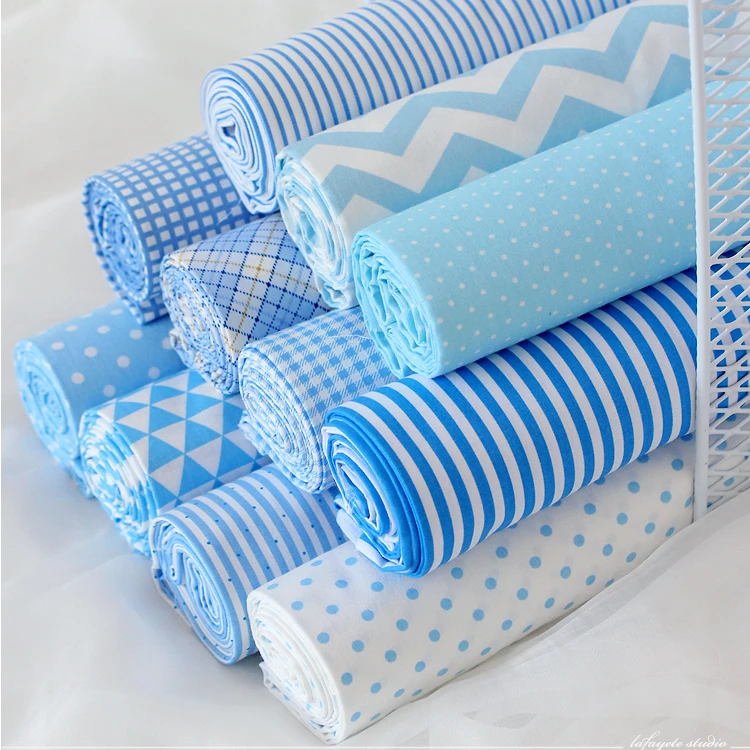 160x50 см синий Цвет саржа хлопчатобумажная ткань для шитья изготовления