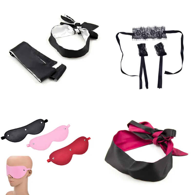 Пикантная маска на глаза Blindfold SM бандажная секс игрушка ролевая игра игрушки для