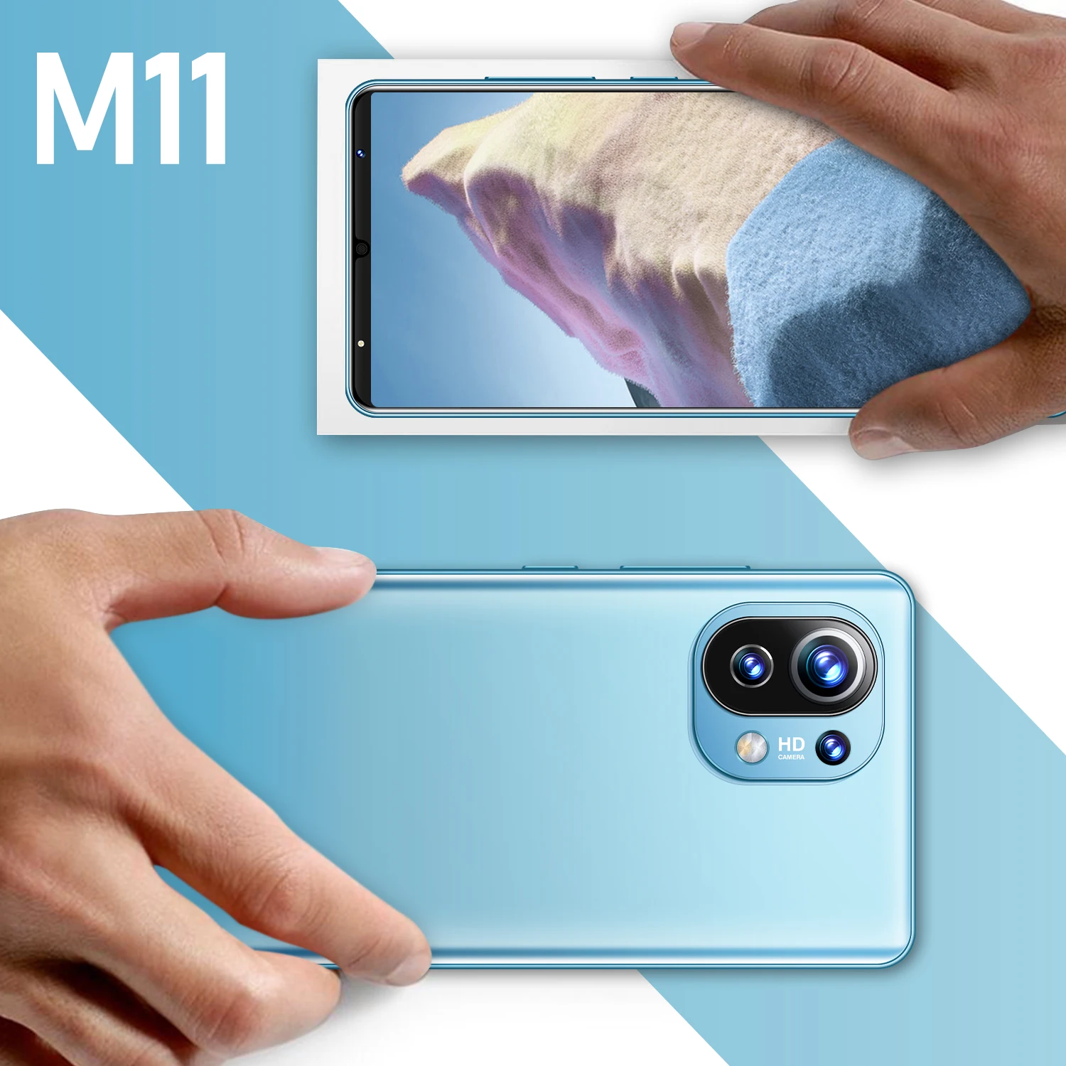 

New Arrivals XIAOM11 5G SmartPhone 10 Core Unlocked 24/32MP Camera 6+128GB MTK6889 Cellphone 6.1" 5200mAh Global Version Face ID